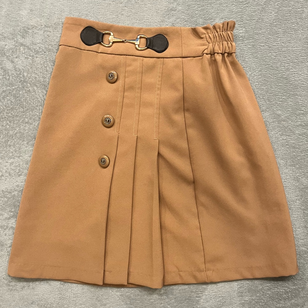 INGNI Semi-Pleated Mini Skirt